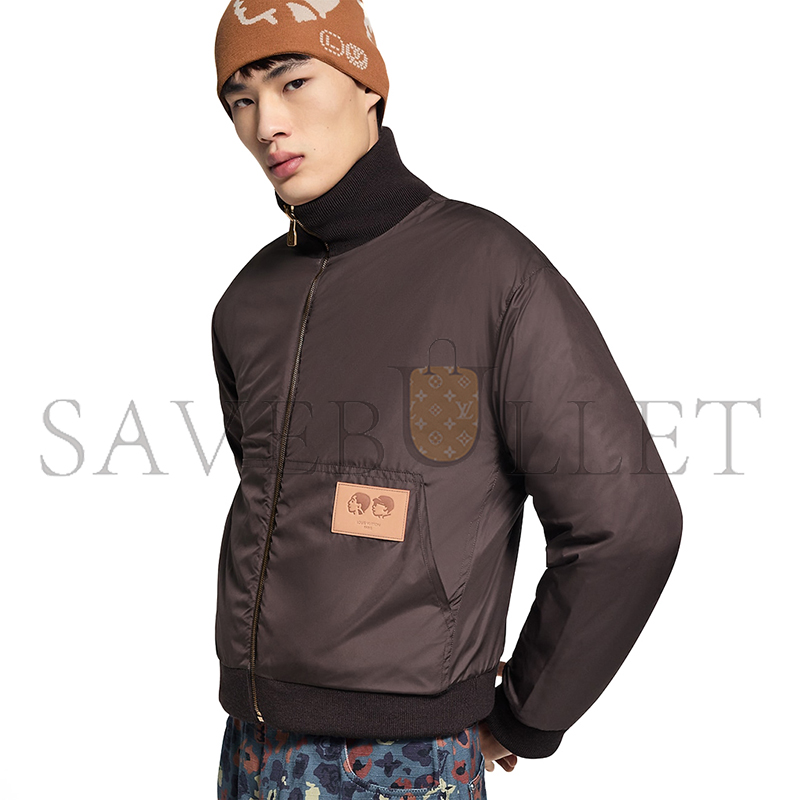 LOUIS VUITTON REVERSIBLE FLEECE BLOUSON 1AIMJP